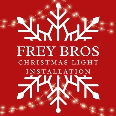 Frey Bros Christmas Light Installation Logo